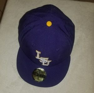 LSU New Era Size 8 Cap